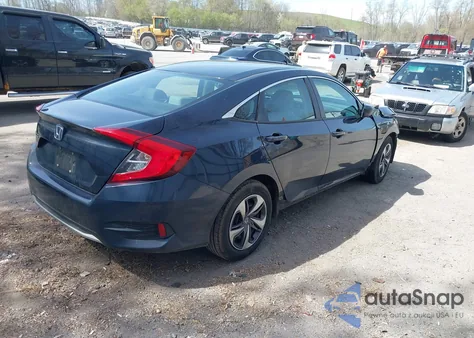 2021 Honda Civic Lx z USA, uszkodzony, nr VIN 19XFC2F65ME000324